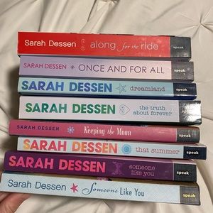 Sarah Dessen book lot